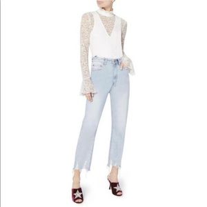 Intermix lace bodysuit